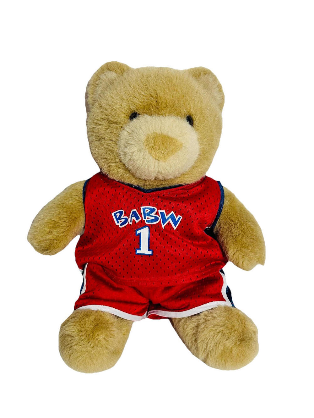 Build A Bear Workshop BABW 1 Basketball Light Brown Plush Stuffed 13"